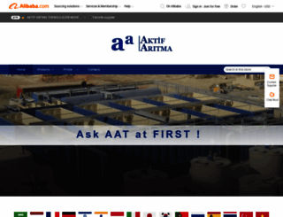 aktifaritma.trustpass.alibaba.com screenshot