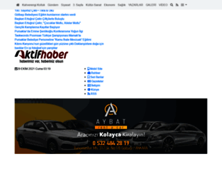 aktifhabergazetesi.com screenshot