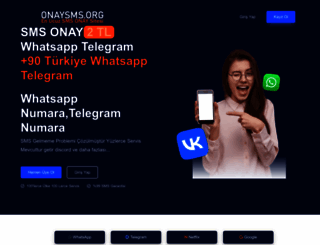 aktifnumara.com screenshot