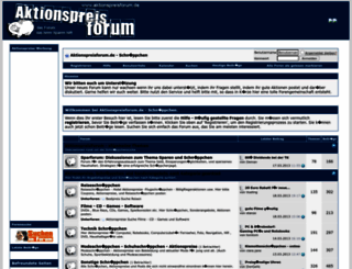 aktionspreisforum.de screenshot