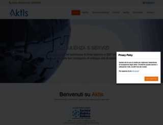 aktis.it screenshot