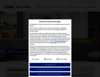 aktiv-gegen-mediensucht.de screenshot