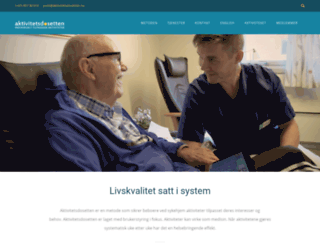 aktivitetsdosetten.com screenshot