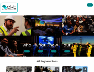 aktproductions.co.uk screenshot
