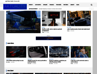 aktuality.info screenshot