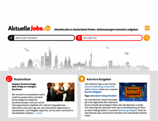 aktuelle-jobs.de screenshot