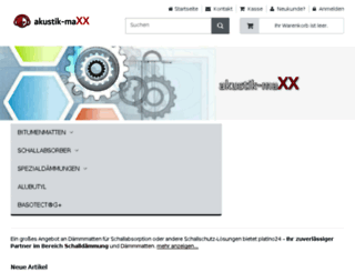 akustik-maxx.com screenshot
