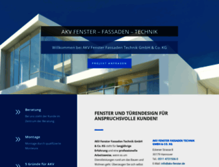akv-fenster.de screenshot