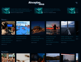 akvaplan.com screenshot