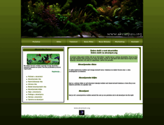 akvarijum.org screenshot