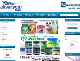 akvaryem.com.tr screenshot