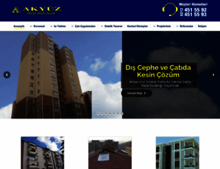 akyuzinsaat.com screenshot