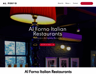 al-forno.co.uk screenshot