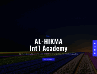 al-hikmaacademy.com screenshot