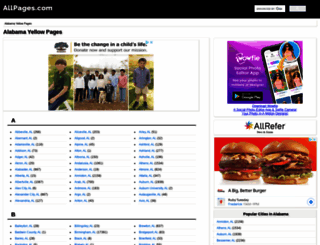 al.allpages.com screenshot