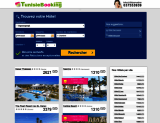 al.tunisiebooking.com screenshot
