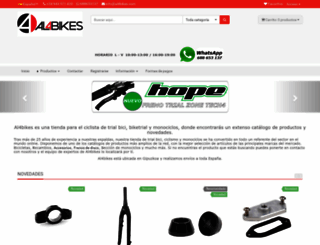 al4bikes.com screenshot