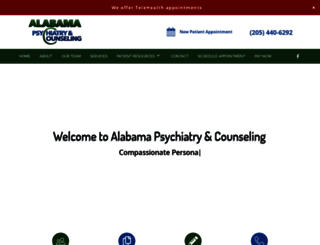 alabama-psychiatry.com screenshot