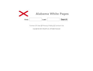 alabama-white-pages.virtualyp.com screenshot