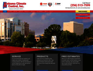 alabamaclimatecontrol.com screenshot