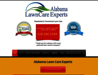 alabamalawncareexperts.com screenshot