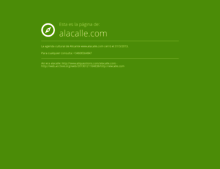 alacalle.com screenshot