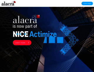 alacra.com screenshot