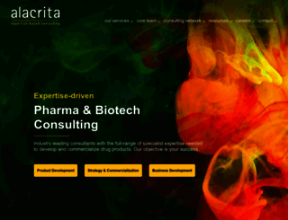 alacrita.com screenshot