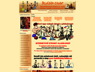 aladin-shop.cz screenshot