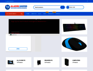 aladinshopper.com screenshot