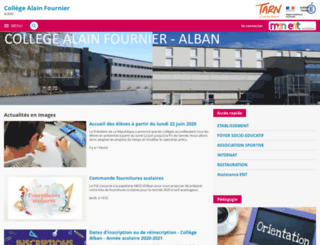 alain-fournier-alban.entmip.fr screenshot