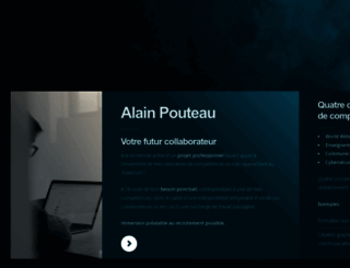 alain-pouteau.com screenshot