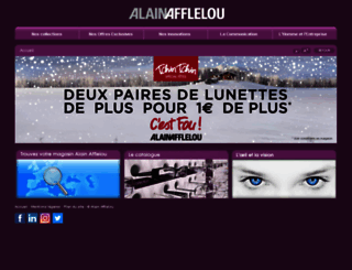 alainafflelou.be screenshot