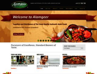 alamgeer.com screenshot