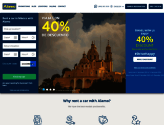 alamo.com.mx screenshot
