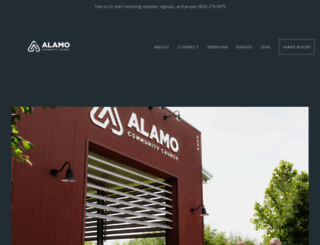 alamocommunity.org screenshot