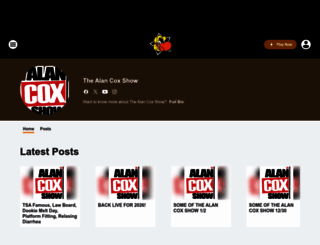 alancoxshow.com screenshot