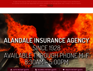 alandale.com screenshot