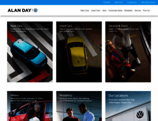 alandayvw.co.uk screenshot