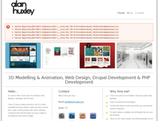 alanhuxley.com screenshot