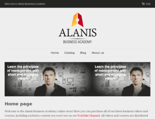 alanisbusinessacademy.com screenshot