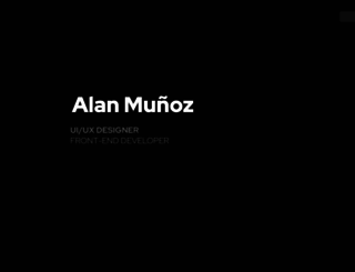 alanmunoz.com screenshot