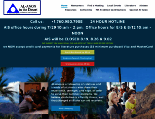 alanoninthedesert.com screenshot