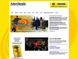 alansands.com screenshot
