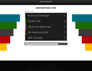 alansariuae.com screenshot