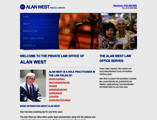 alanwestlaw.com screenshot