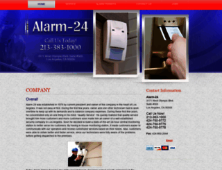 alarm-24.com screenshot