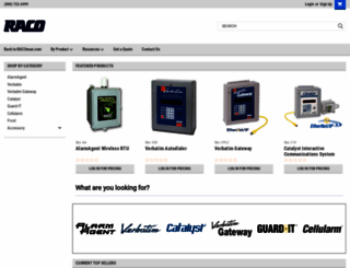 alarm-monitoring-systems.racoman.com screenshot