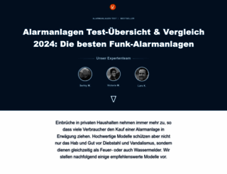 alarmanlagen-test.com screenshot