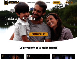 alarmascentinela.com screenshot